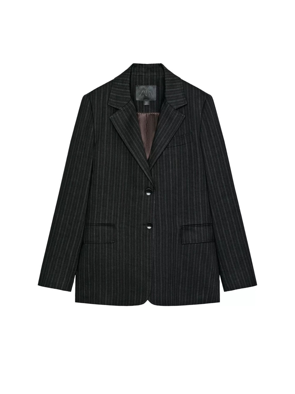 NWT ZARA Striped Blazer ZW Collection Limited Edition
